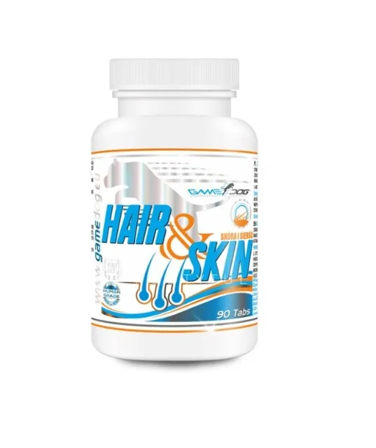 GAME DOG Hair&amp;Skin 90 tbl.