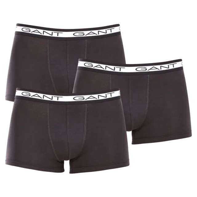 Gant 3PACK pánské boxerky černé (900003053-005) M