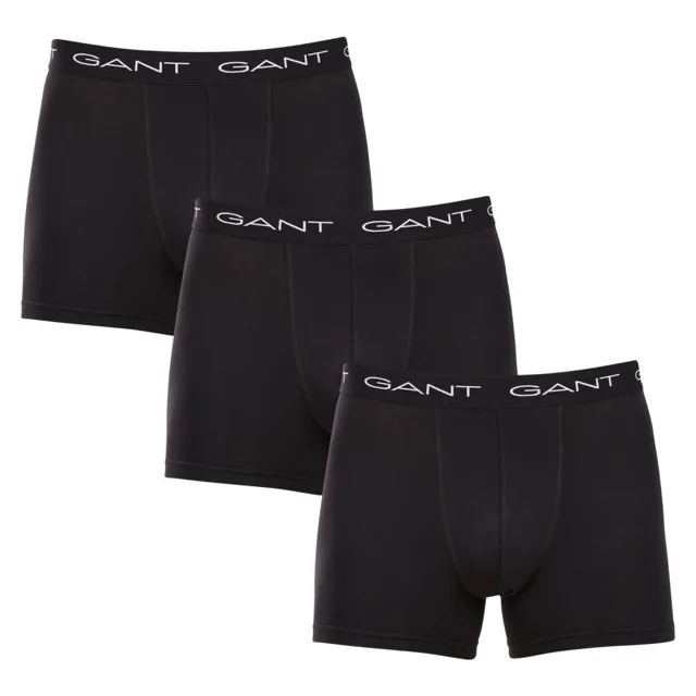 Gant 3PACK pánské boxerky černé (900013004-005) L
