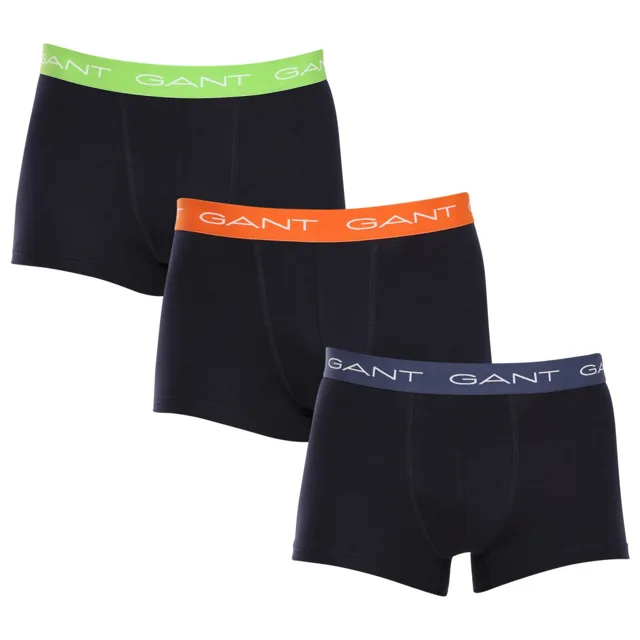 Gant 3PACK pánské boxerky černé (902343003-378) M