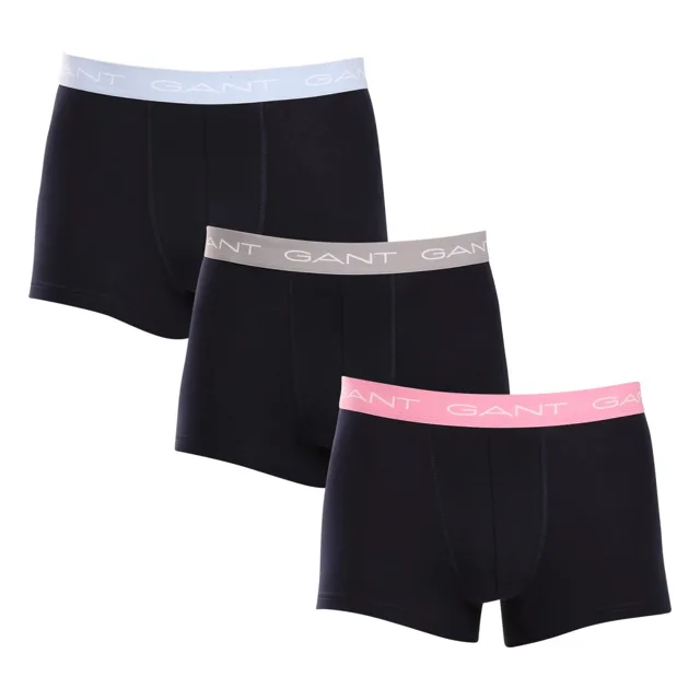 Gant 3PACK pánské boxerky černé (902423003-649) L