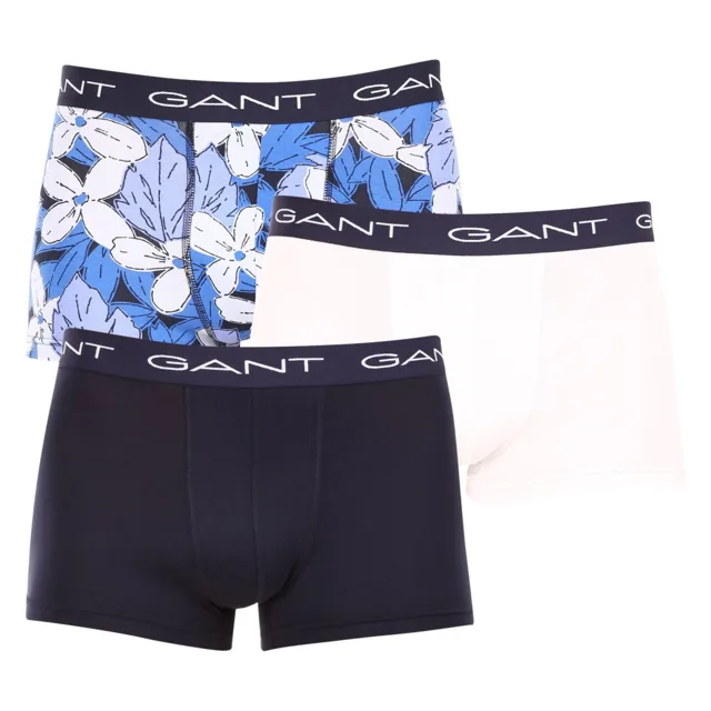 Gant 3PACK pánské boxerky vícebarevné (902323023-433) XL