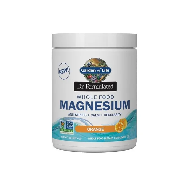 Garden of Life - Dr. Formulated Magnesium (hořčík - pomeranč), 197 g