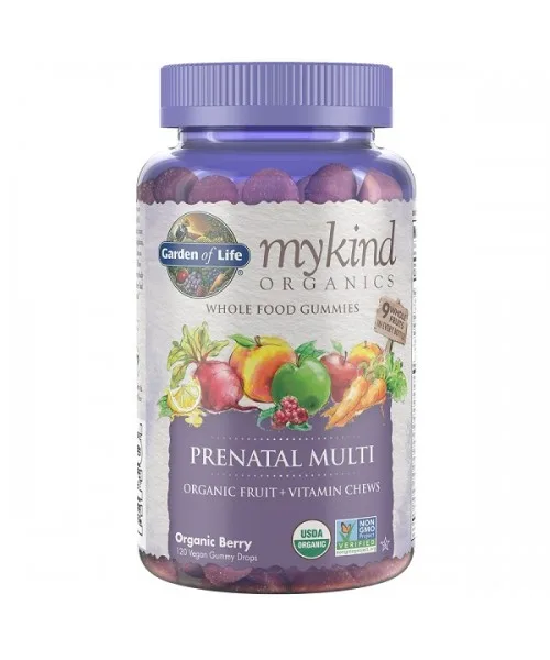 Garden of life Mykind Organics Multi Gummies - Prenatální - z organického ovoce