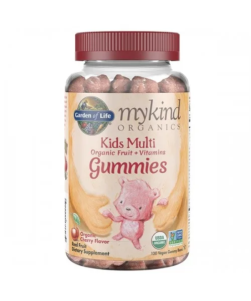Garden of life Organics Multi Gummies - Pro Děti - z organického ovoce - Cherry
