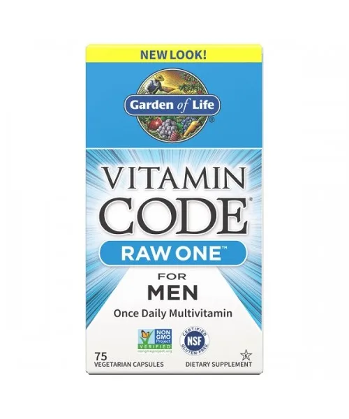 Garden of Life Vitamin Code RAW ONE - Multivitamin pro muže -75 kapslí