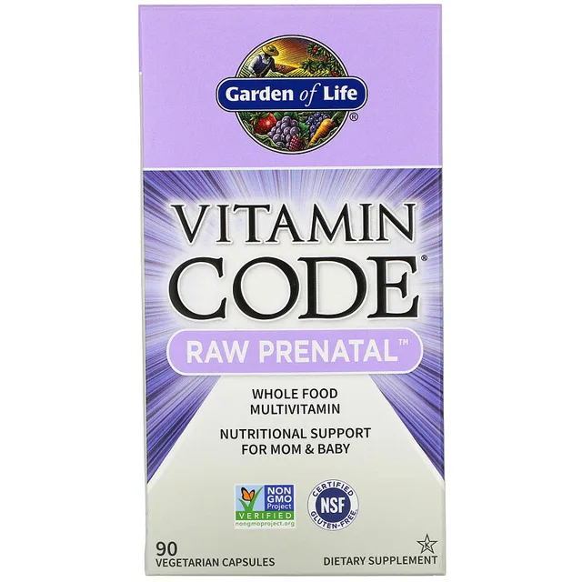 GARDEN OF LIFE VITAMÍN PRENATAL 90 KAPSLÍ