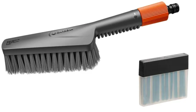 GARDENA Cleansystem měkký ruční kartáč S s mýdlovými vložkami