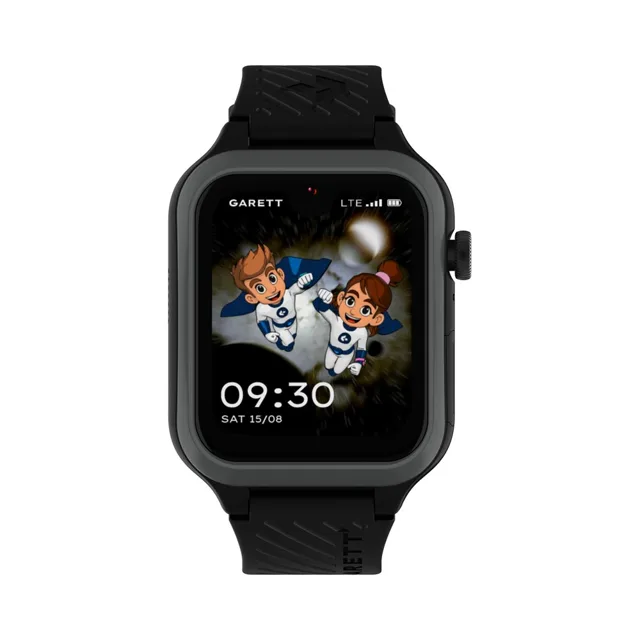 Garett Kids Essa 2 AI 4G dětské chytré hodinky Black