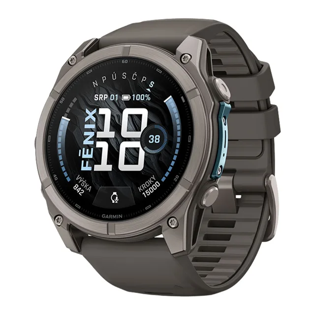 GARMIN fenix 9 51mm Tit/PebbleGray SB chytré hodinky
