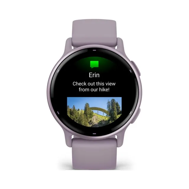 Garmin Vivoactive 5 chytré hodinky Orchid Metallic