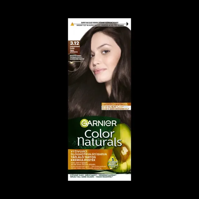 Garnier Barva na vlasy Color Naturals 3.12 ledová tmavě hnědá