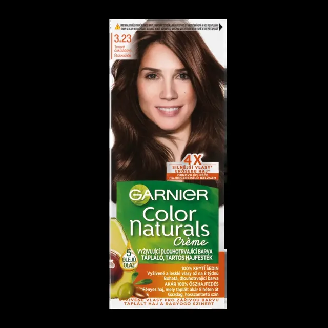 Garnier Barva na vlasy Color Naturals 3.23 tmavě čokoládová