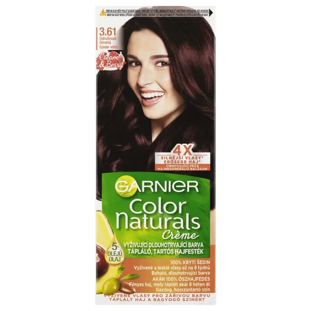 Garnier Barva na vlasy Color Naturals 3.61 ostružinová červená