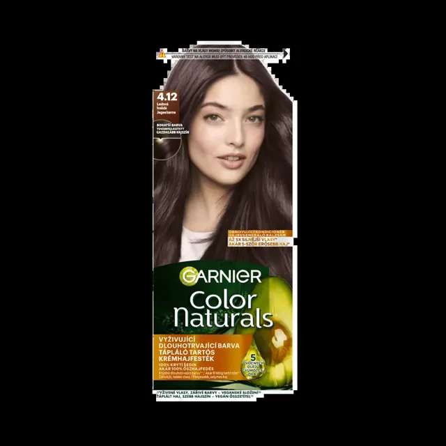 Garnier Barva na vlasy Color Naturals 4.12 ledově hnědá