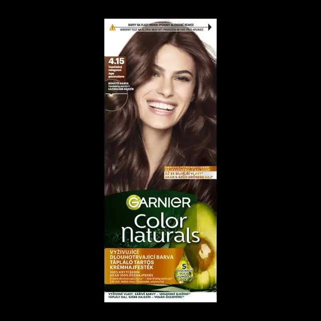 Garnier Barva na vlasy Color Naturals 4.15 tmavá ledová mahagonová