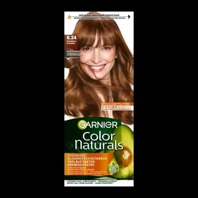 Garnier Barva na vlasy Color Naturals 6.34 čokoládová