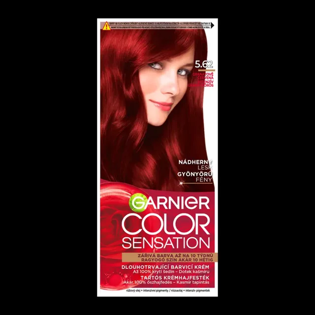 Garnier Barva na vlasy Color Sensation 5.62 granátově červená
