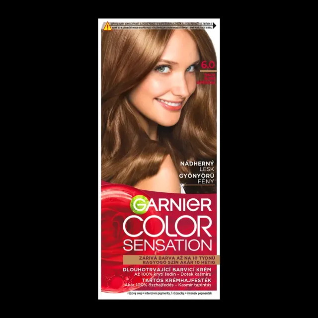 Garnier Barva na vlasy Color Sensation 6.0 tmavá blond
