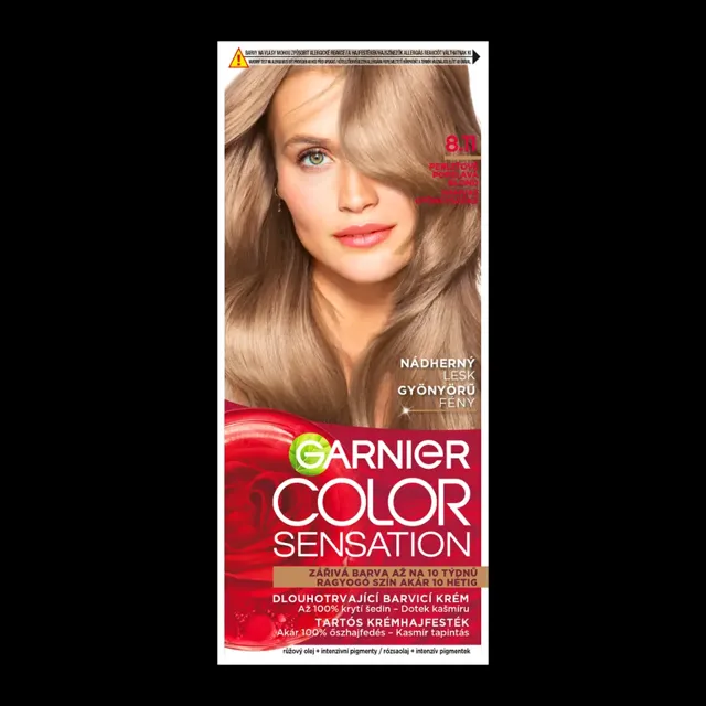 Garnier Barva na vlasy Color Sensation 8.11 perleťově popelavá blond