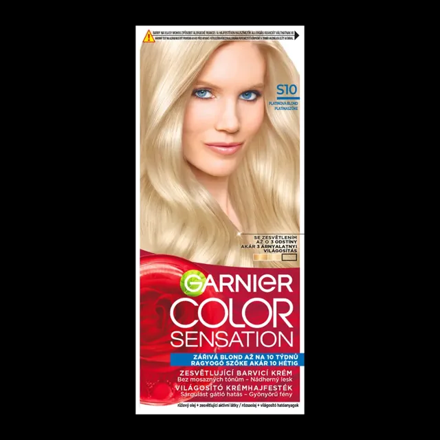 Garnier Barva na vlasy Color Sensation S10 platinová blond