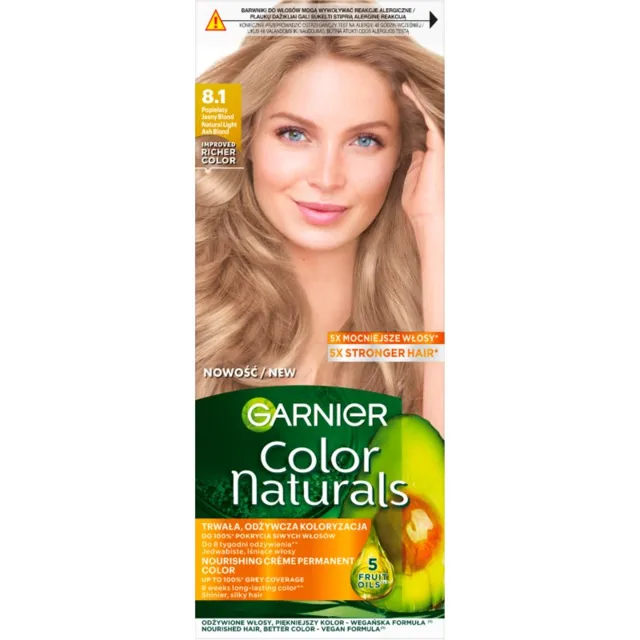 Garnier Color Naturals Creme barva na vlasy odstín 8.1 1 ks