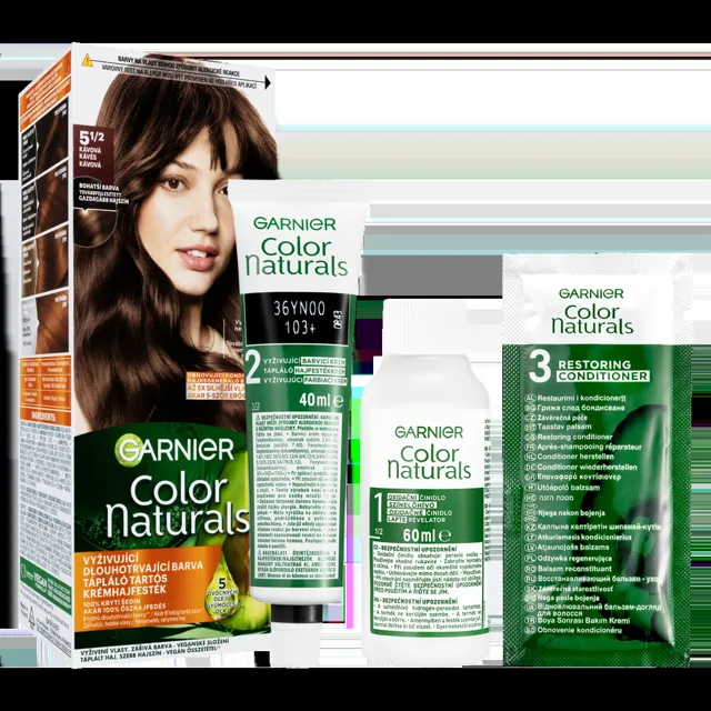 Garnier Color Naturals Permanentní barva na vlasy 5 1/2 kávová
