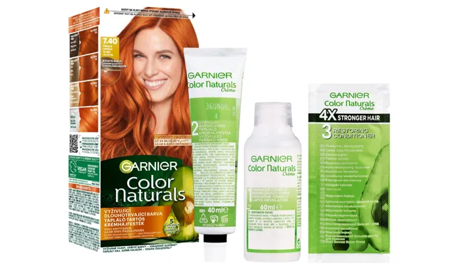 Garnier Color Naturals Permanentní barva na vlasy 7.40 vášnivá měděná