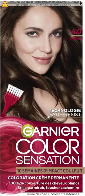 Garnier Color Sensation - 4.0 kaštanová