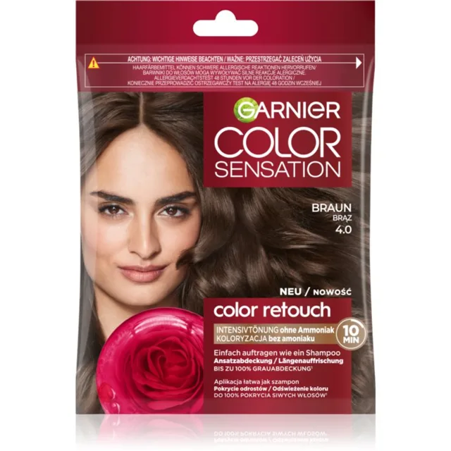 Garnier Color Sensation tónovací šampon na vlasy odstín 4.0 Brown 1 ks