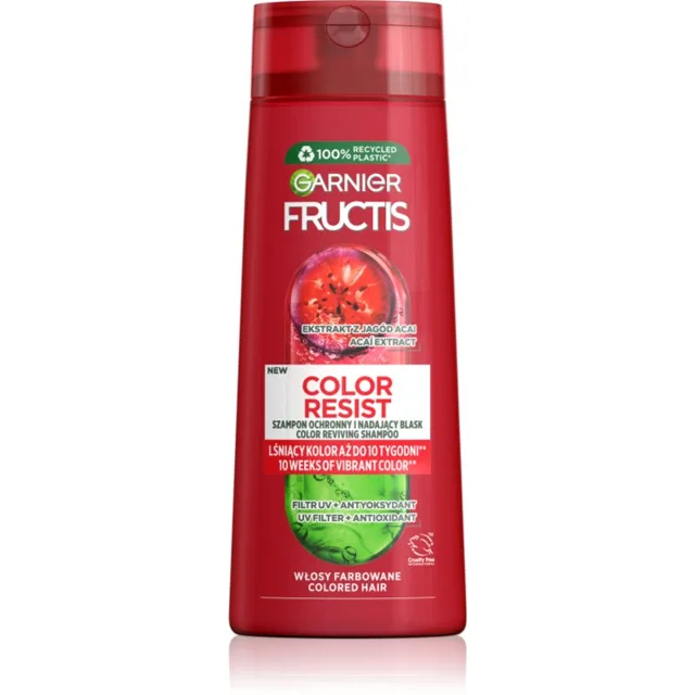 Garnier Fructis Color Resist posilující šampon pro barvené vlasy 250 ml