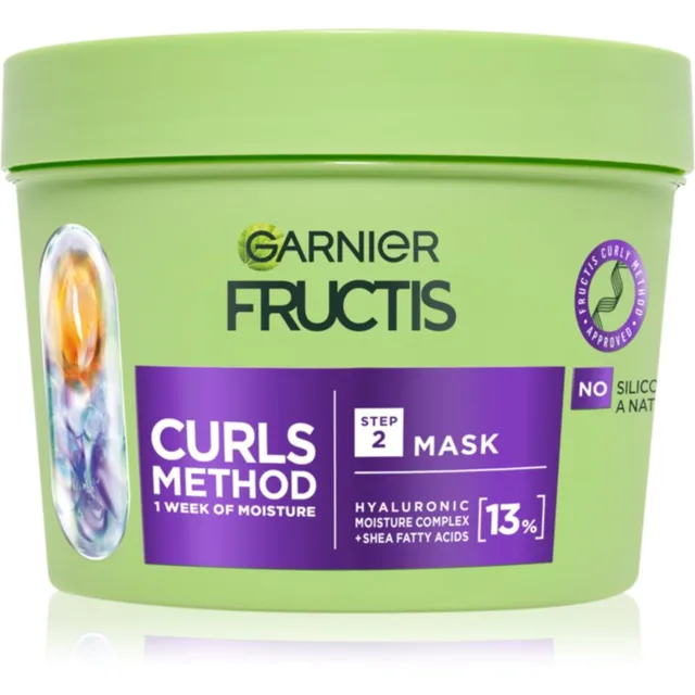 Garnier Fructis Curls Method hydratační maska na vlasy pro vlnité a kudrnaté vlasy 370 ml