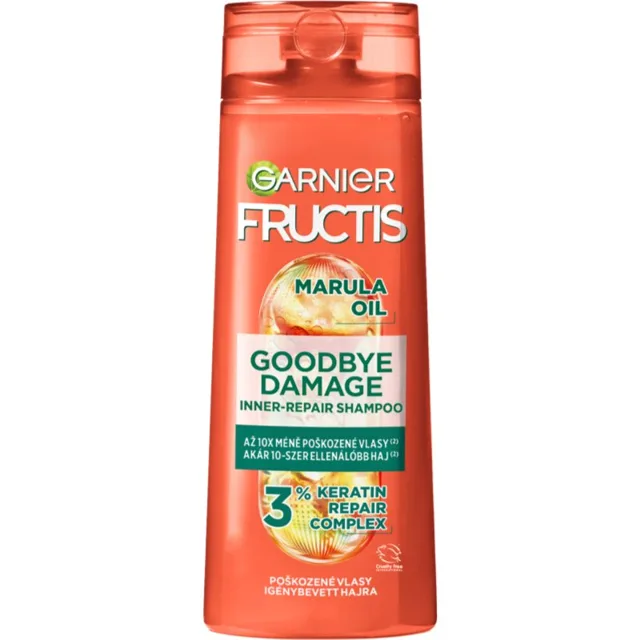 Garnier Fructis Goodbye Damage posilující šampon pro poškozené vlasy 400 ml