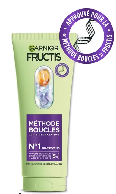Garnier Fructis Méthode Boucles šampon N°1, 200 ml
