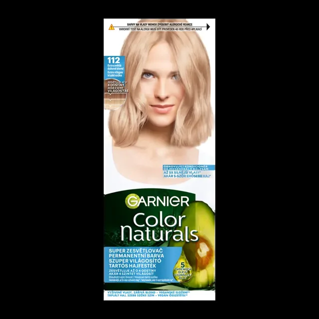 Garnier Permanentní barva na vlasy Color Sensation 112 Extra světlá duhová blond