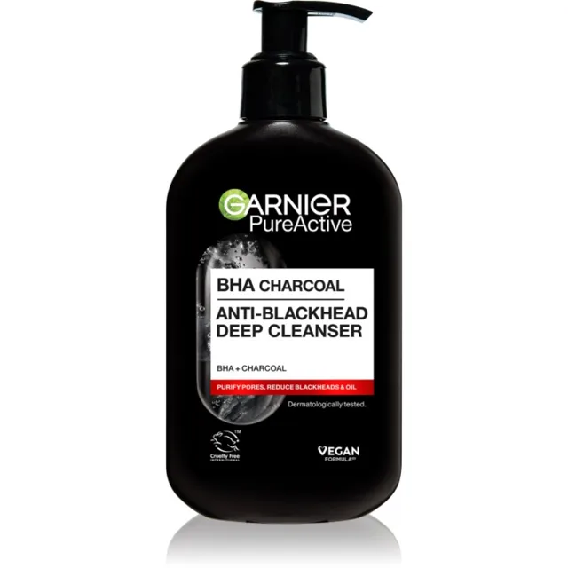 Garnier Pure Active Charcoal čisticí pleťový gel s aktivním uhlím 250 ml