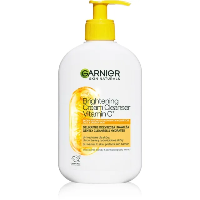 Garnier Pure Active Vitamin C čisticí krém pro rozjasnění pleti 250 ml