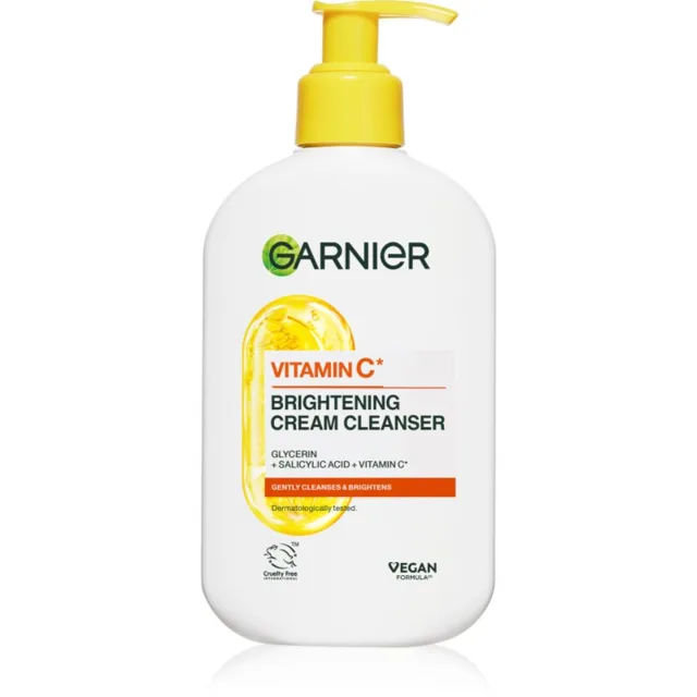Garnier Pure Active Vitamin C čisticí krém s rozjasňujícím efektem 250 ml