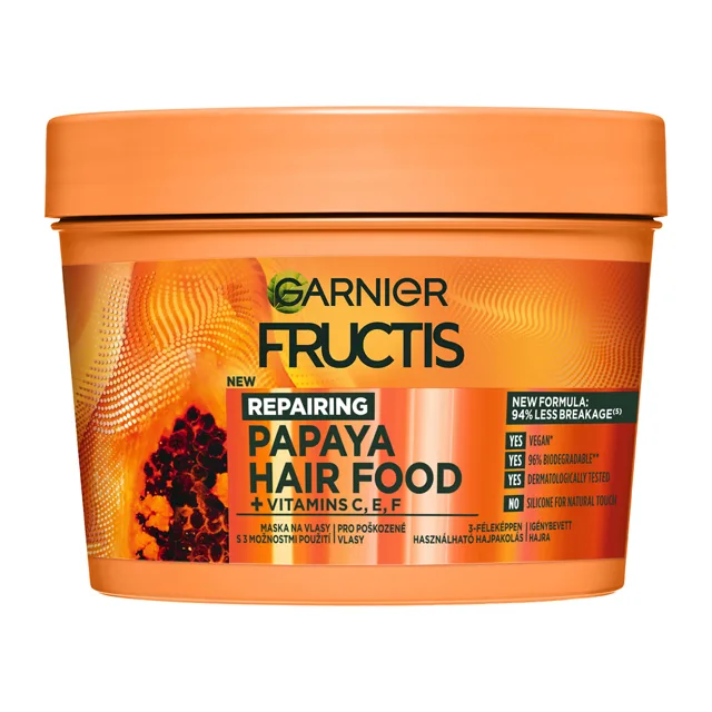 Garnier Regenerační maska pro poškozené Papaya (Hair Food) 400 ml