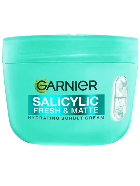 Garnier Salicylic Fresh & Pure hydratační sorbet krém, 85 ml