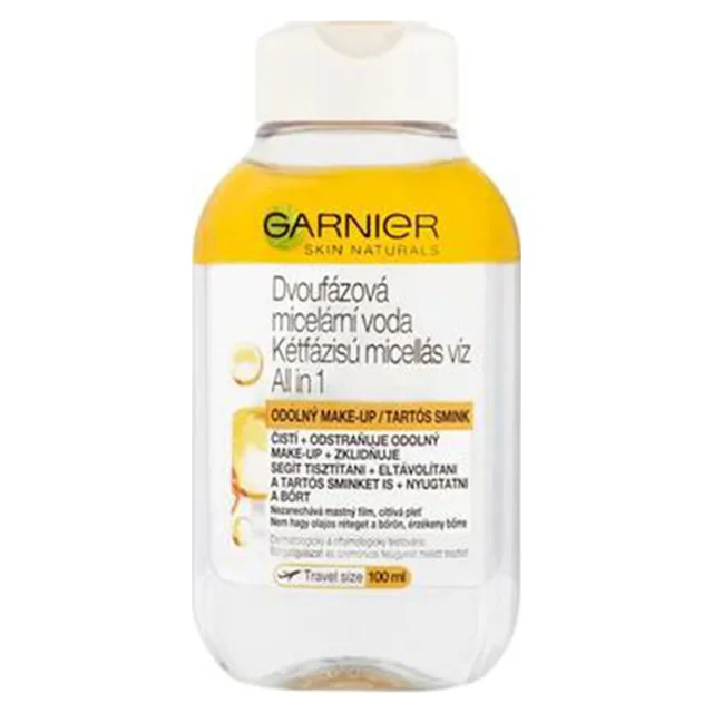 GARNIER Skin Naturals Dvoufázová micelární voda All in 1 100 ml