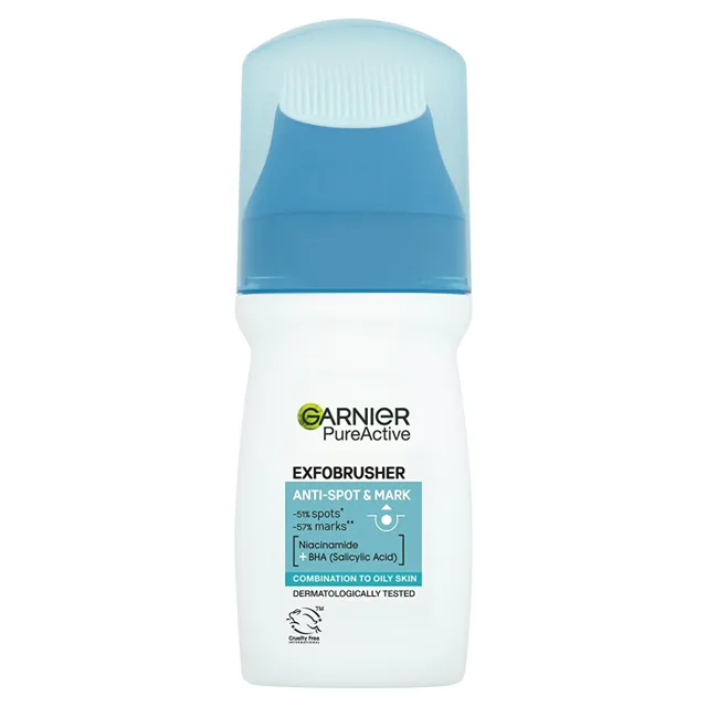 GARNIER Skin Naturals Pure Active Čistící gel-Brush proti pupínkům 150 ml