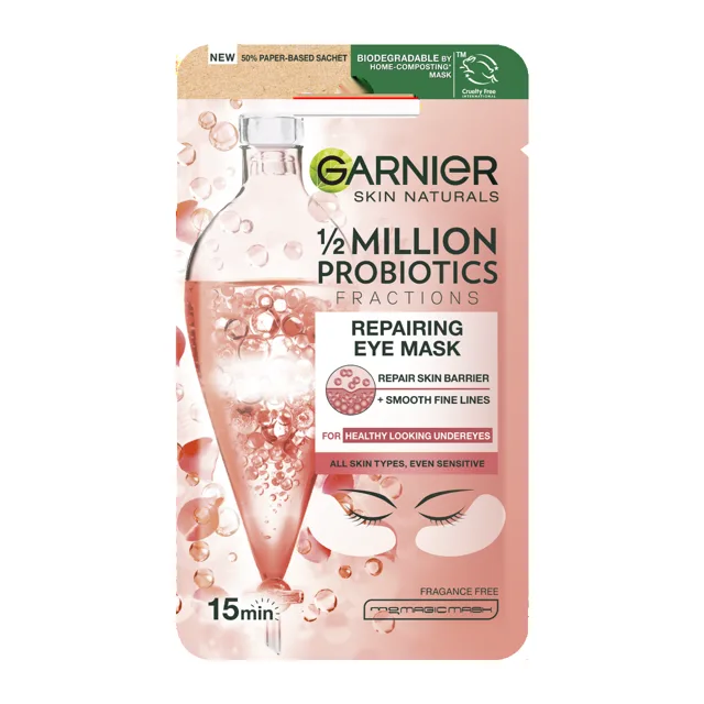 Garnier Skin Naturals Regenerační oční textilní maska 6 g