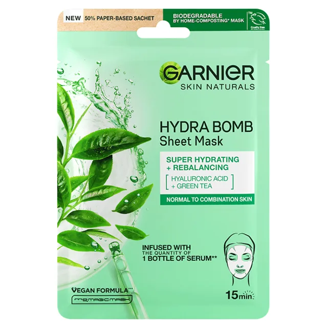 GARNIER Skin Naturals Textilní maska Moisture + Freshness 28 g