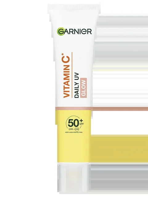 Garnier Skin Naturals Vitamin C denní rozjasňující UV fluid SPF 50+ glow, 40 ml