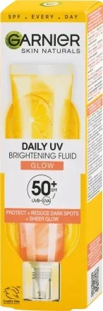 Garnier Skin Naturals Vitamin C denní rozjasňující UV fluid SPF 50+glow, 40 ml