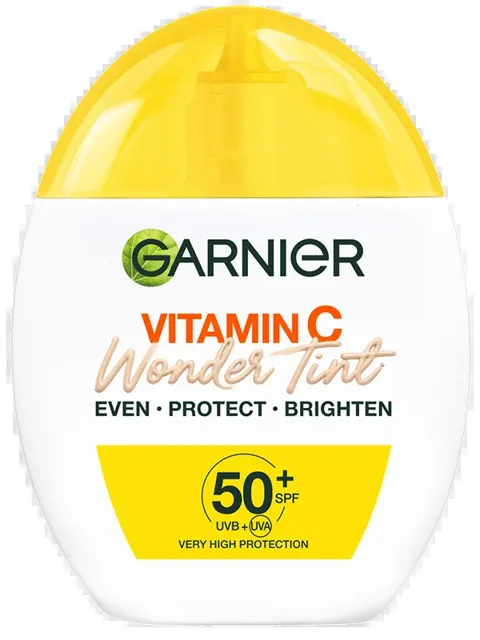 Garnier Vitamin C Wonder Tint SPF 50+, odstín Light, 40 ml