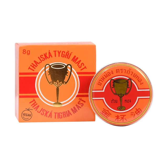 GC Pharmaceutical thajská tygří mast Golden Cup balm 8g