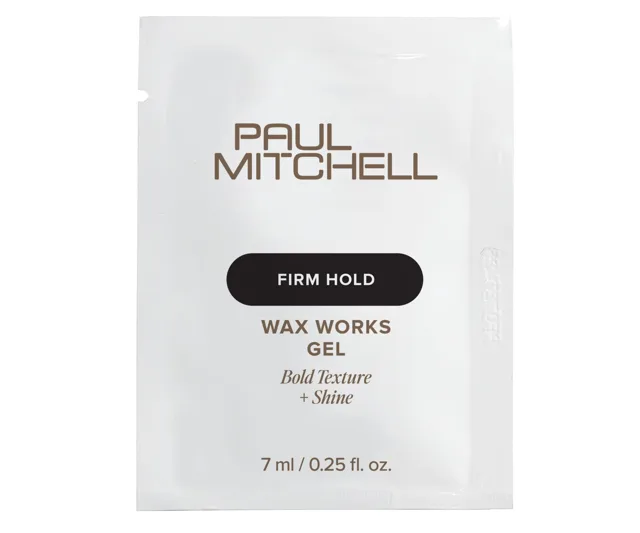 Gel pro extrémní strukturu Paul Mitchell Firm Hold Wax Works Gel - 7 ml