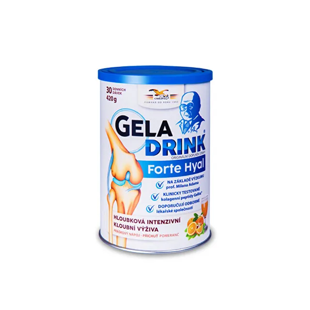 Geladrink Geladrink Forte HYAL 420 g Pomeranč